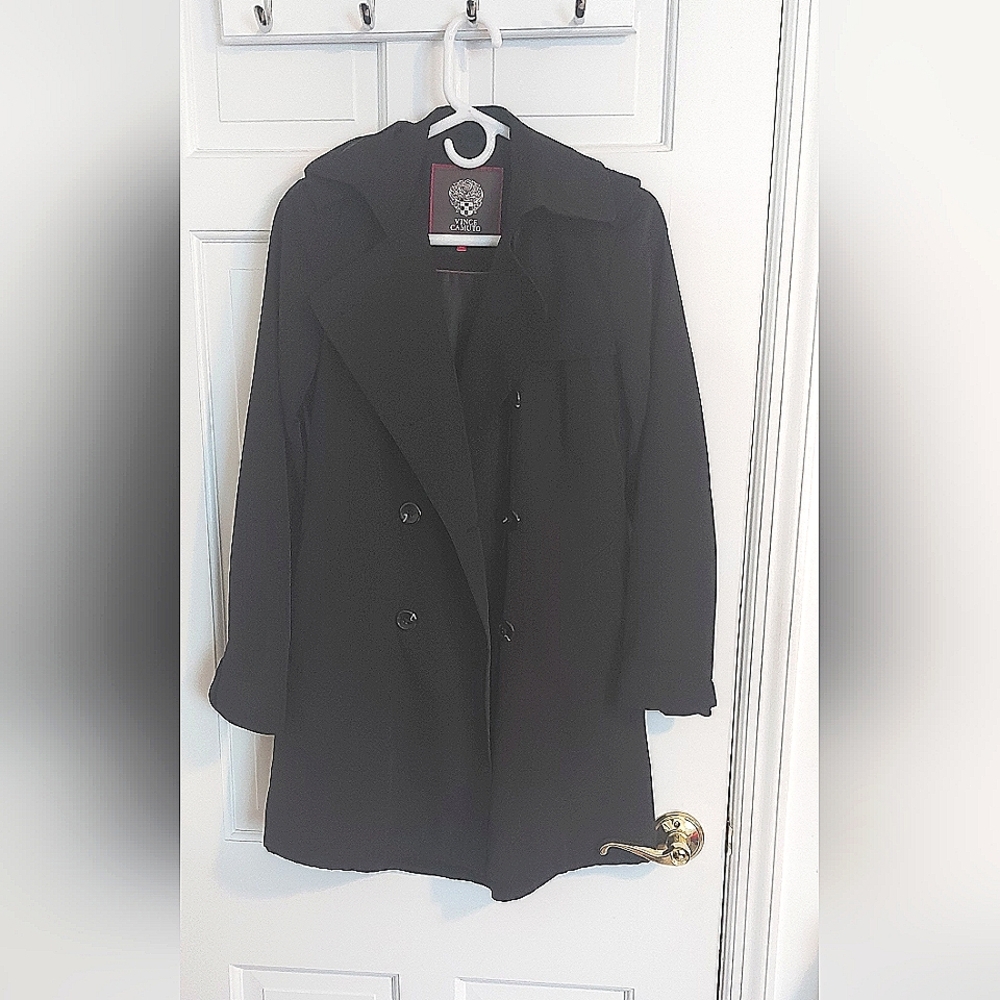 Vince Camuto double breast spring coat petit XS